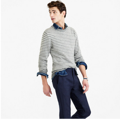 J. Crew Striped Sweater